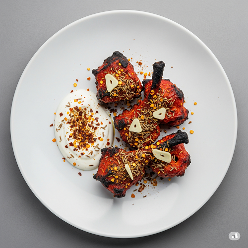Tandoori Chicken Tikka Kebab 