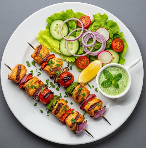 Tandoori Chicken Shashlik 